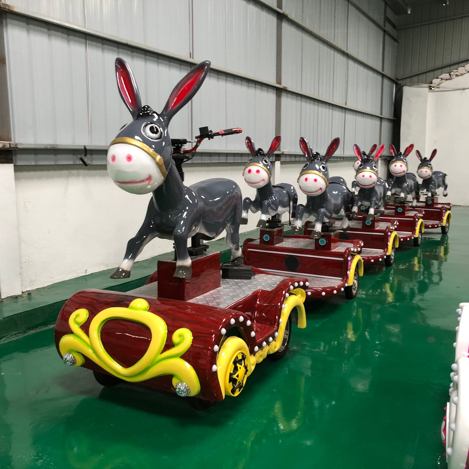Donkey (Farm-Animal) Kiddie Train