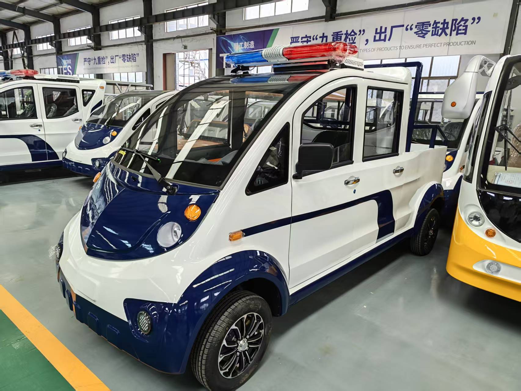 Electric Patrol Pickup Truck