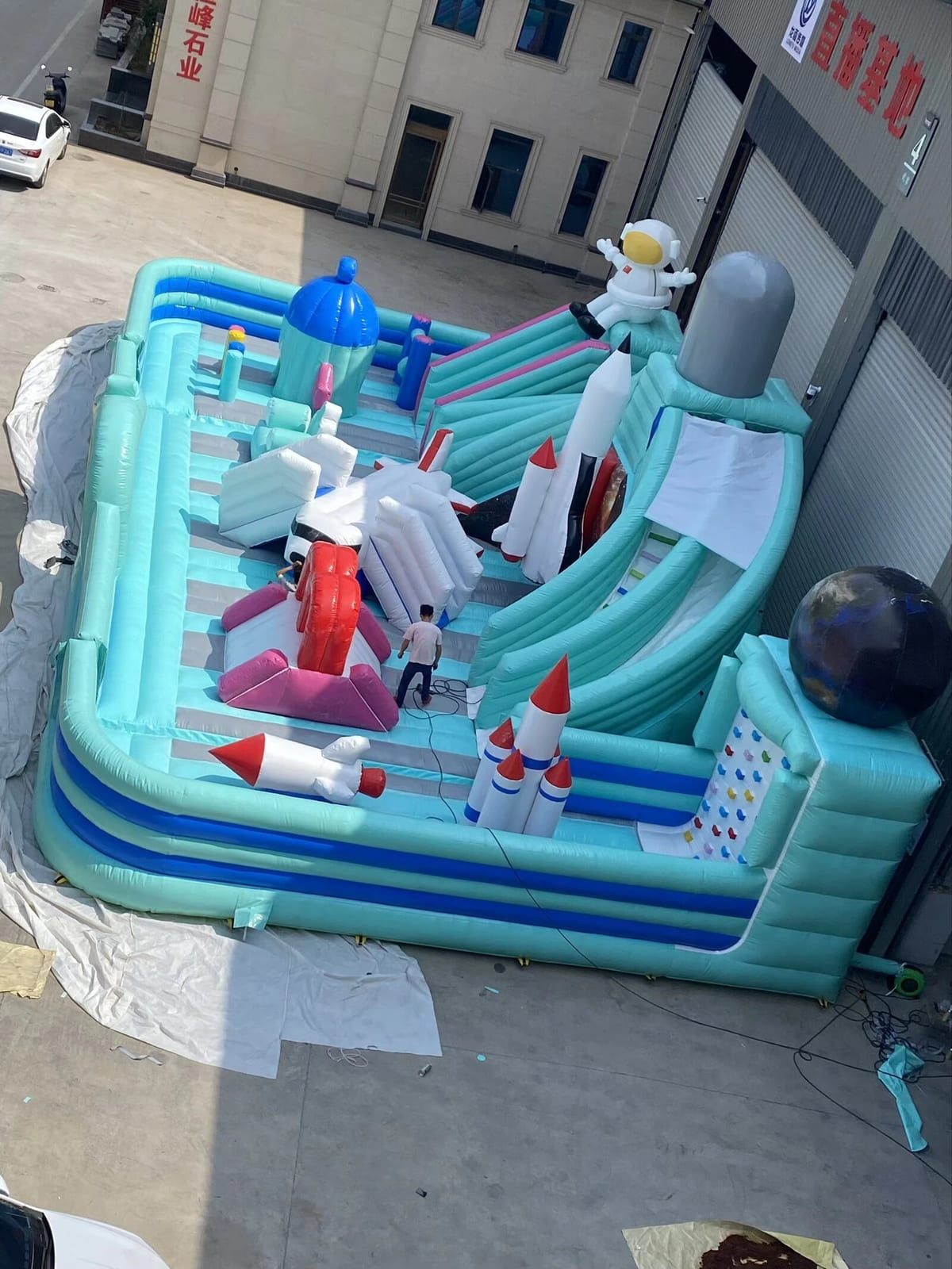 Mega Inflatable Playground with Ball Pit photo 3