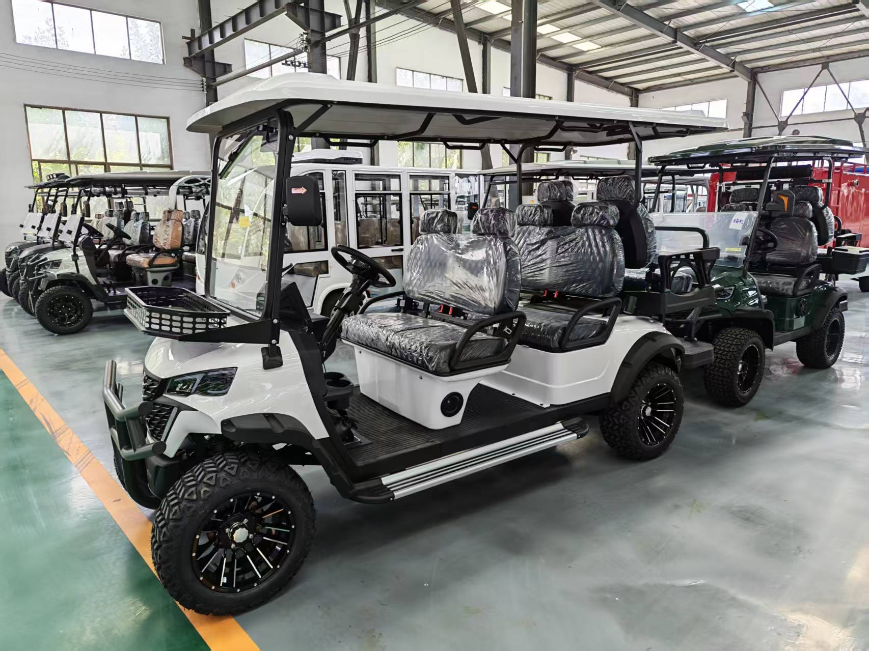 4-Seat Off-Road Golf Cart