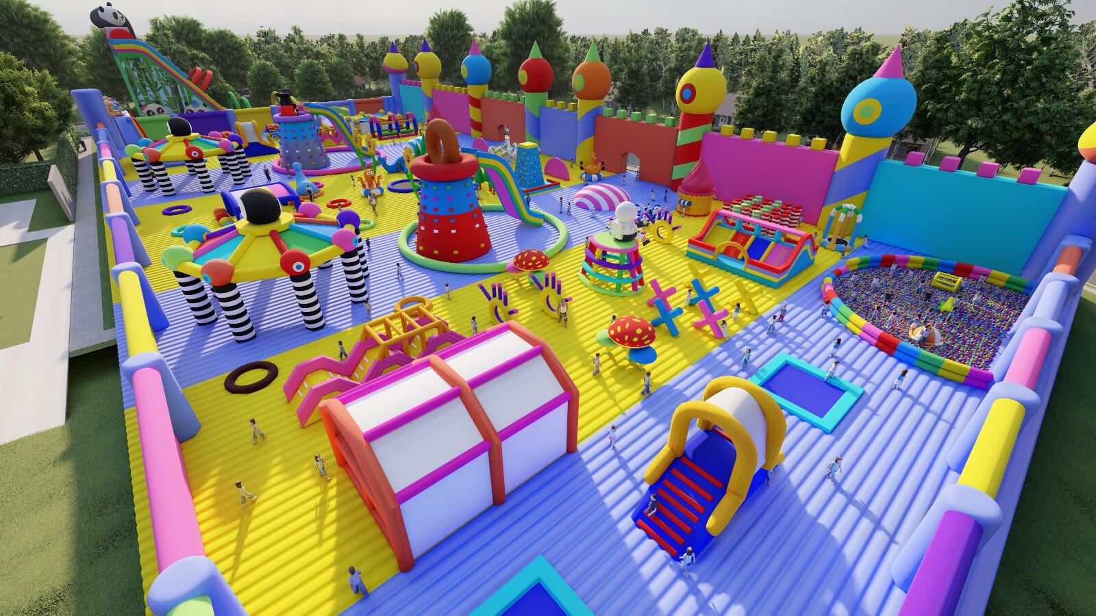 Space Astronaut Inflatable Theme Park photo 3